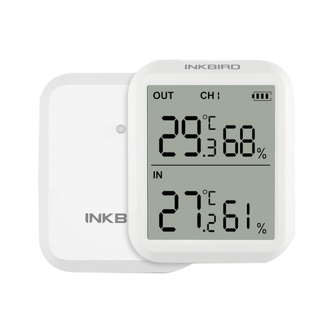 Temperature and Humidity - Remote Sensor Hygrometer - Inkbird ITH-20R