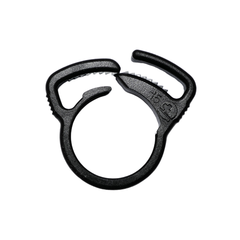 13mm Ratchet Clamping Clips - Plastic irrigation plumbing fitting