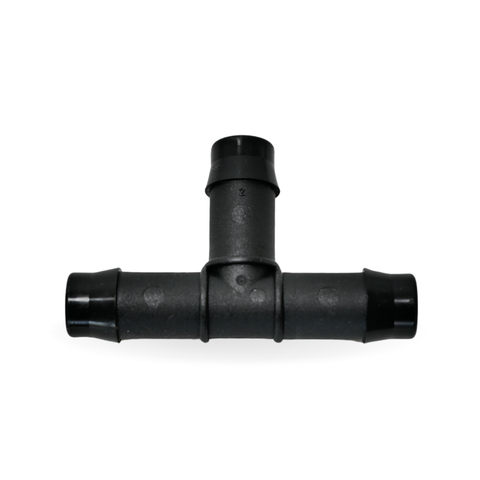 13mm Tee - Plastic irrigation plumbing fitting