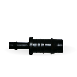 13mm to 6mm Reducing Joiner - Plastic irrigation plumbing fitting