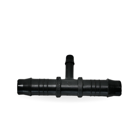 13mm to 6mm Reducing Tee - Plastic irrigation plumbing fitting