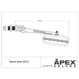 Space Saver Float Valve Apex