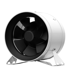 250mm EC Mixed Flow Fan - 1808 Cubic Metres Per Hour with 0-100% Speed Controller