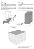 Grow Tent 750 x 600 x 500mm  Propagation - GT Indoor Gardens