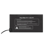 Heat Mat 250mm x 530mm - 18 watt with digital Thermostat controller