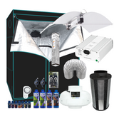 Grow Tent Master Starter Hellion 630w CMH - 1.2 Metre - 150mm Temp & Speed Fan & Carbon