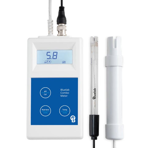 Combo Meter Standard Version pH, CF / EC and Temp - bluelab