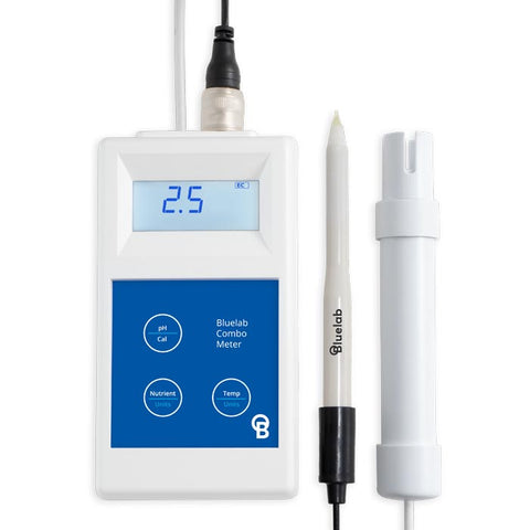 Combo Meter PLUS Version pH Leap Probe, CF / EC and Temp - bluelab