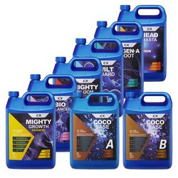 Coco Base Nutrient & Additives 5 Litre Fuel Up Pack - CX Horticulture