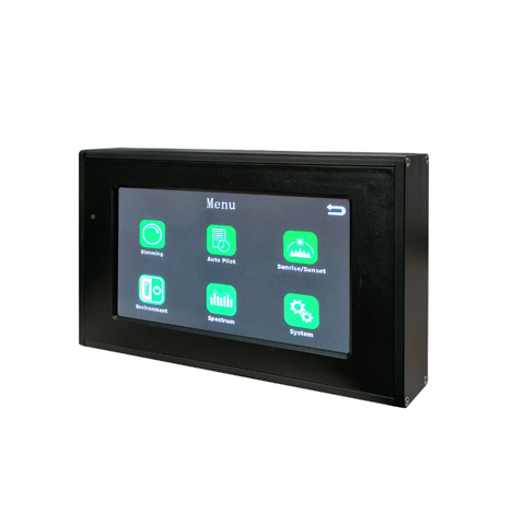 LED Touch screen smart controller for 0 - 10v LED fixtures