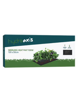 Heat Mat 1200mm x 500mm - 100 watt - Hydro Axis