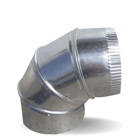 Elbow Ducting 150mm Galvanised steel