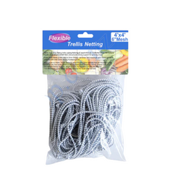 Flexible Elastic Trellis Netting 150mm x 150mm squares - 4ft x 4ft unstretched Pack