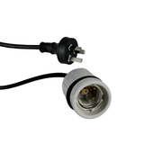 Lamp Holder E27 Screw Socket Ceramic with Lead and Switch