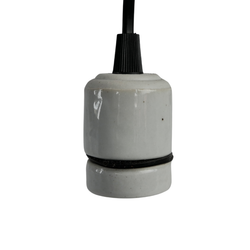 Lamp Holder E27 Screw Socket Ceramic with Lead and Switch