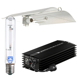 Grow Light Kit 600w Digital Ballast, Son-T Philips HPS Lamp & Medium Avenger Reflector Adjust-A-Wings