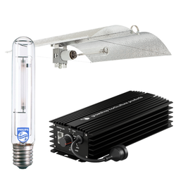 Grow Light Kit 600w Digital Ballast, Son-T Philips HPS Lamp & Medium Enforcer Reflector Adjust-A-Wings
