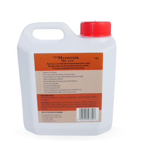 Mycorrcin - Stimulates Mycorrhizal fungi 1 Litre