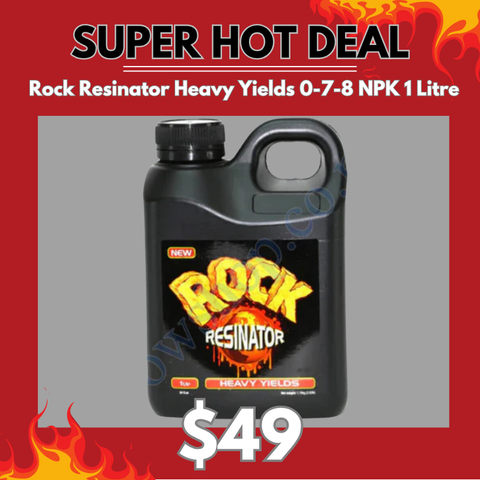 Rock Resinator Heavy Yields 0-7-8 NPK - 1 Litre