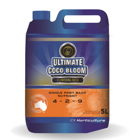 Ultimate Coco Bloom Nutrient Single Part 5 Litre - CX Horticulture