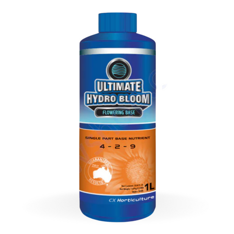 Ultimate Hydro Bloom Nutrient Single Part 1 Litre - CX Horticulture