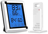 Temperature & Humidity Remote RF Sensor Min - Max  Large Digital Display - Hygrometer