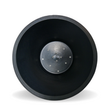 14 Litre Pot with Drain Holes - Black Recycled Plastic NZ Made