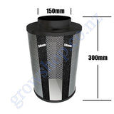 Carbon Filter Kit 150mm x 300mm - Mixed Flow Fan & 10 Metres of Ducting