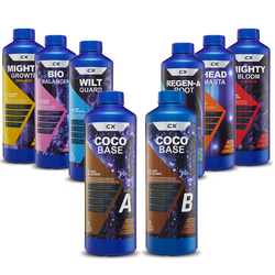 Coco Base Nutrient & Additives 1 Litre Get Started Pack - CX Horticulture