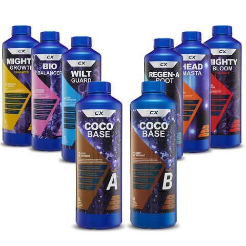 Coco Base Nutrient & Additives 1 Litre Get Started Pack - CX Horticulture