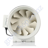 Carbon Filter Kit 250mm x 600mm - 250mm Mixed Flow Fan with 2 Speed Hi-Low Switch & 10 Metres of Ducting