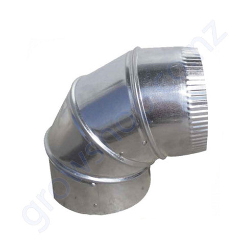 Elbow Ducting 250mm Galvanised steel