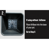 Autopot Air base Square suits 8.5 & 15 Litre Pot