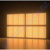 Grow Tent Starter LED Kit 1.2 Metre - 400w LED Light Model Q - 125mm Fan & Carbon