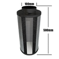 Carbon Filter 100mm x 500mm - No1 grade 4/12 Australian Carbon - Pro Grow