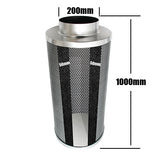 Carbon Filter Kit 200mm x 1000mm - EC Mixed Flow Fan with Precise 0-10v Speed Controller & 10 Metres of Ducting
