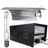 Light Kit 600w Standard Ballast, Super Plant HPS Lamp & Reflector Wing 470mm x 343mm