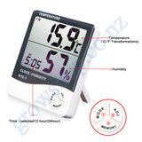 Temperature & Humidity Min-Max Large Digital Display - Hygrometer