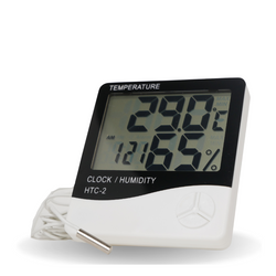 Temperature & Humidity Min-Max Large Digital Display - Hygrometer