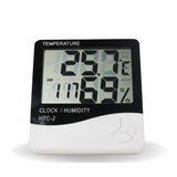 Temperature & Humidity Min-Max Large Digital Display - Hygrometer