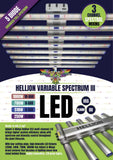 LED Hellion 700w 8 Bar - 3 Channel Controllable Spectrum - Full spectrum LED Grow Light