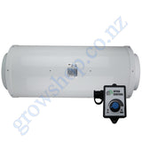 Carbon Filter Kit 250mm x 600mm - Acoustic Silenced EC Mixed Flow Fan with Precise 0-10v Speed Controller & 10 Metres of Ducting