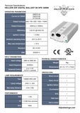 Grow Light Kit 1000w - 1100w DE UHF HPS - Defender Reflector - Hellion By Adjust-A-Wings