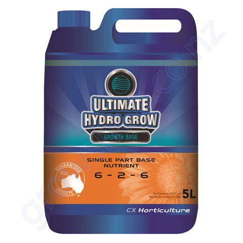 Ultimate Hydro Grow CX 5 Litre Single Part