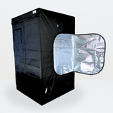 Grow Tent Kit 1.4 Metre 600w Digi Ballast Light Set 150mm Fan & Carbon