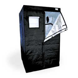 Grow Tent 1200 x 1200 x 2000mm 600D Fabric & Diamond Mylar - GT Indoor Gardens