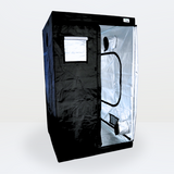 Grow Tent Kit 1 Metre 600w Digi Ballast Light Set 100mm Fan & Carbon