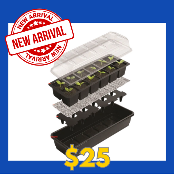 12 Cell Self Watering Seed Success Propagator Kit - Garland