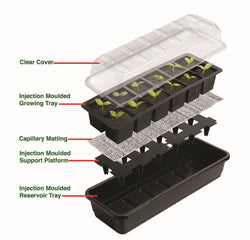 12 Cell Self Watering Seed Success Propagator Kit - Garland