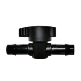 13mm Inline Tap Valve - Plastic irrigation plumbing fitting